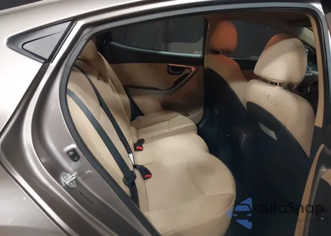 2013 Hyundai Elantra Gls from USA, damaged, VIN 5NPDH4AE9DH243746